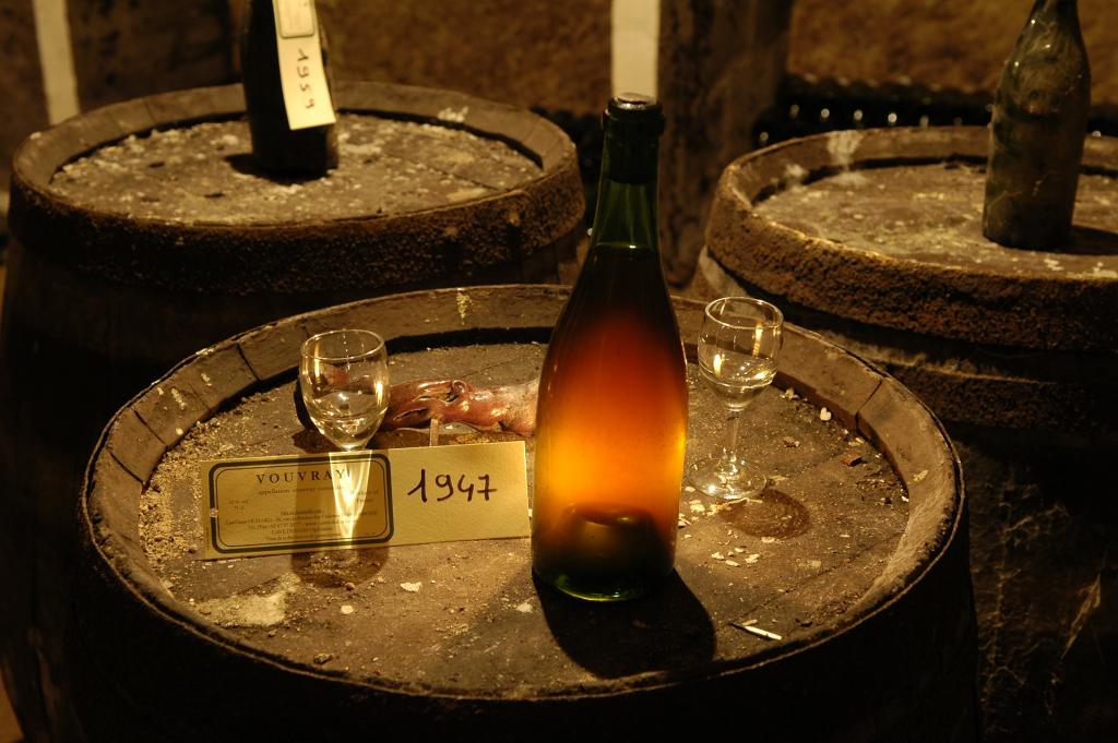 Vouvray cave in the Loire Valley
